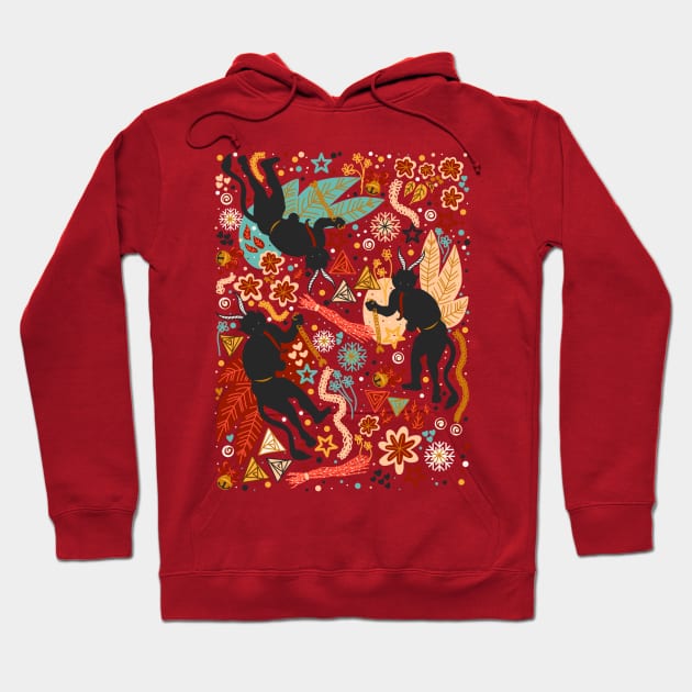 Krampus Hoodie by panco